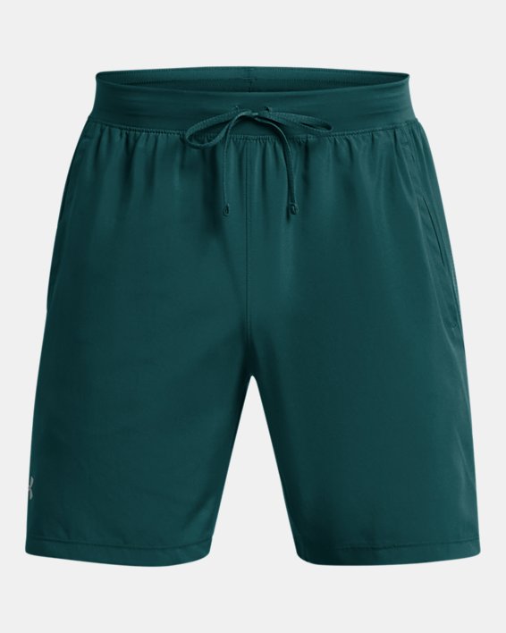 Men's UA Launch Unlined 7" Shorts, Blue, pdpMainDesktop image number 4